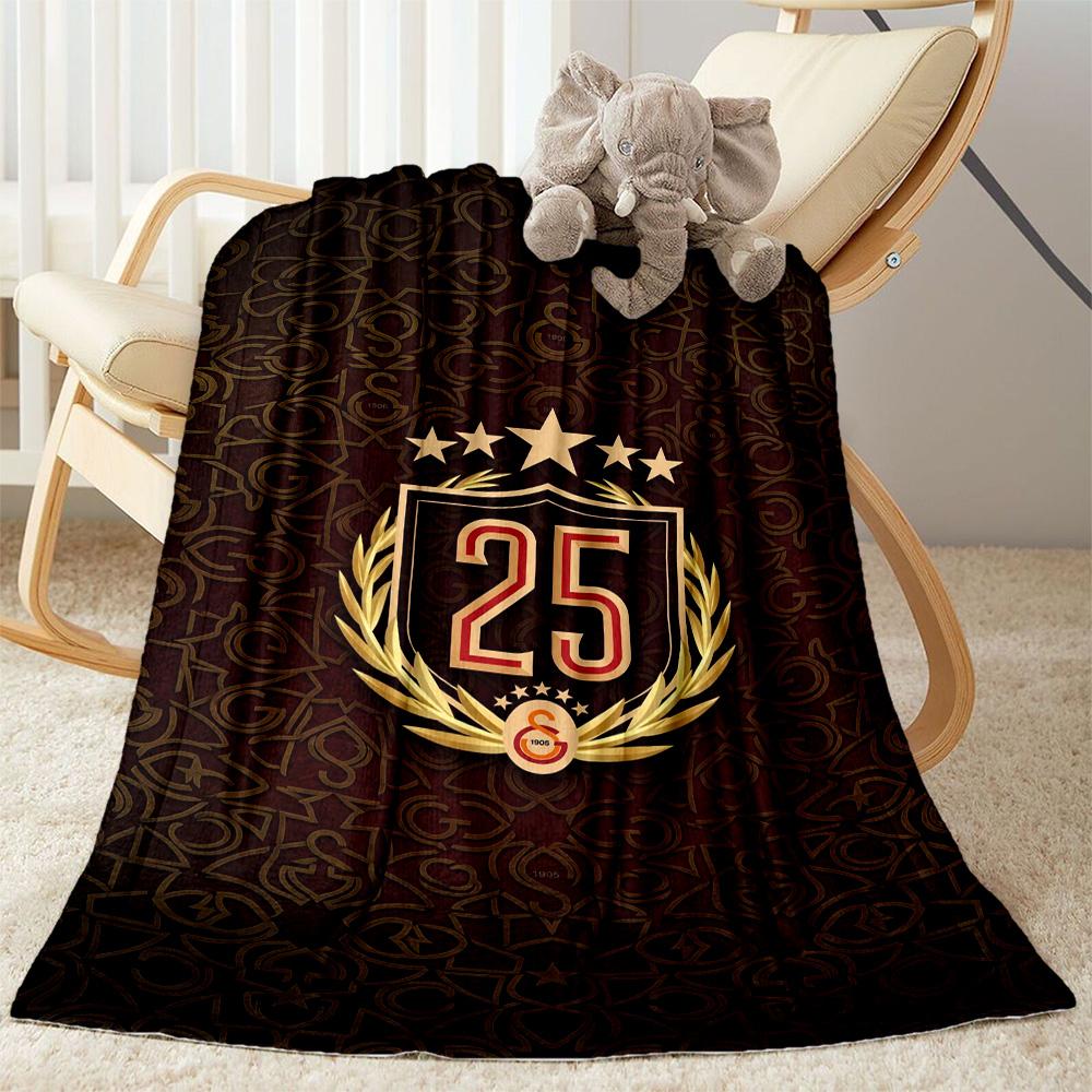 Galatasaray 108 Blanket Warmthful Decor Suitable for Picnics Chair Seaside All-Season Use Modern Ideal Gift for Friends Family Couples Picnic