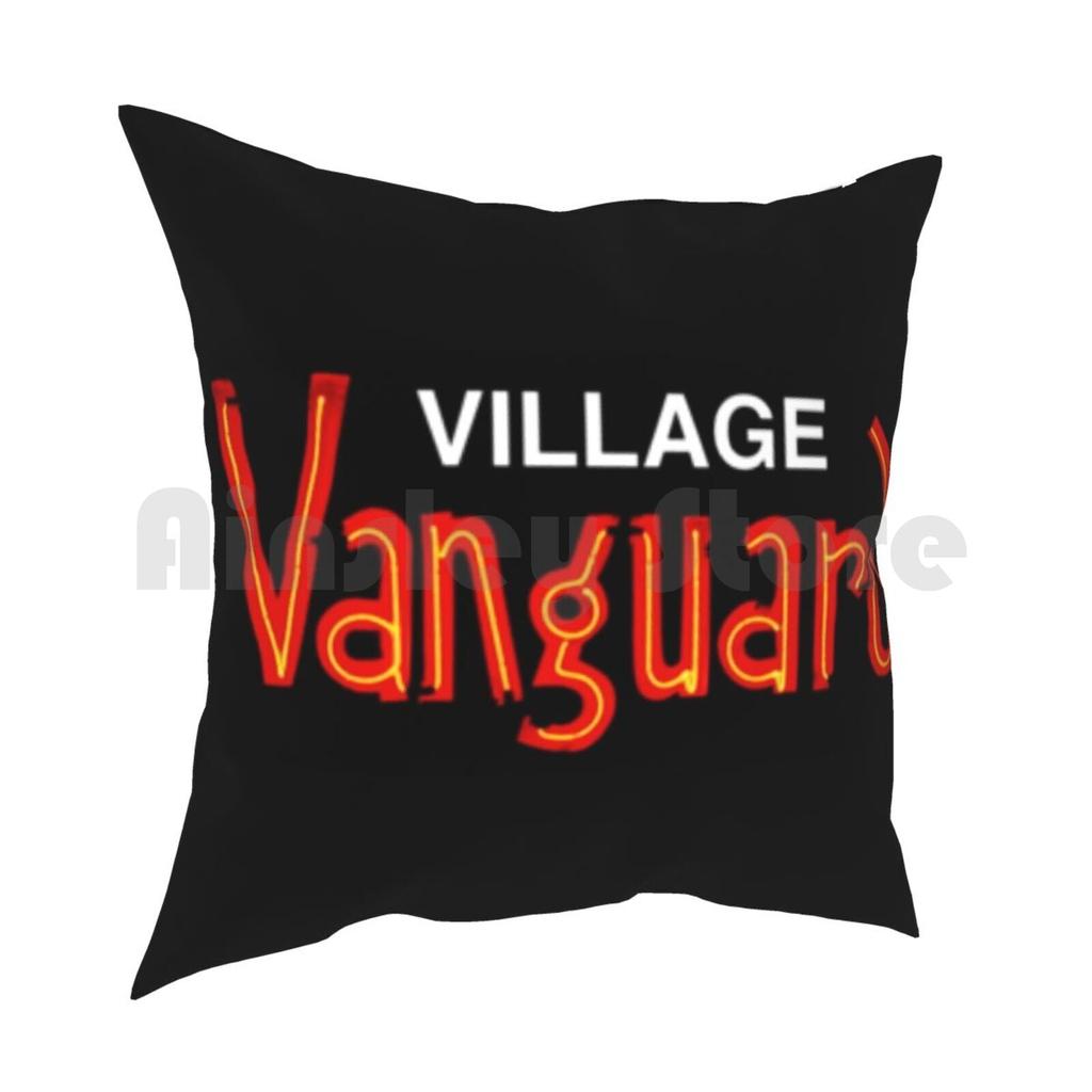 Village Vanguard NYC Наволочка с принтом Домашняя Мягкая DIY Чехол для подушки Village Vanguard Village NYC Музыкальное заведение Музыкальный клуб