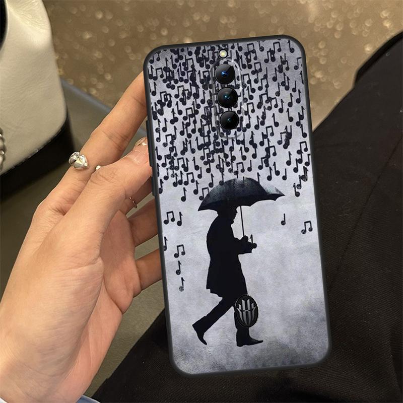 Musical Music Note Case For Nubia Red Magic 8S Pro Plus Red Magic 8 Pro 6 7 6S 7S Pro 5G 5S 6R Cover Coque