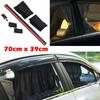 Car Window Sunshade Magnetic Side Window Curtain Retractable Cover Window Heat Car Insulation Shade Sunscreen Accessories