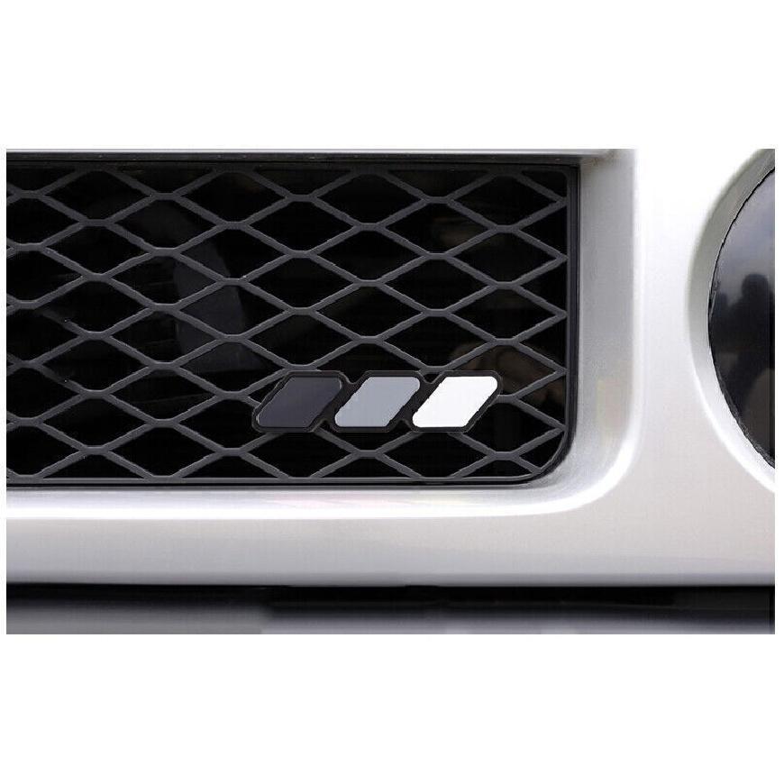 Three-Colour Front Centre Grille Cover Trim 1pcs For Toyota FJ Cruiser 2007-2014