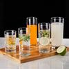 Multiple Capacity Wine Glasses Thickened Glass Cup Milk Juice Cups Transparent Cold Drink Cup Drinking Glasses Cocktail Glass
