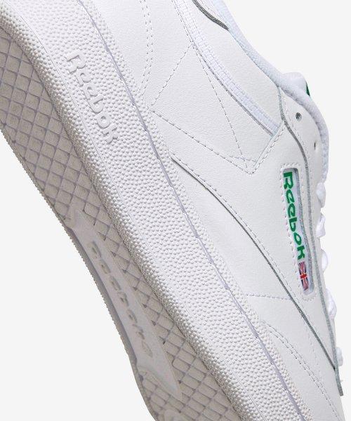 Reebok Клуб C 85 - Белый:Зеленый RXSOXXCCUE1