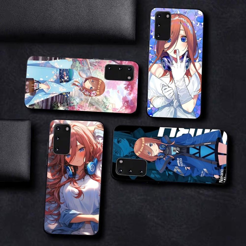 Мультяшные персонажи Накано Мику Чехол для телефона Samsung S 9 10 20 21 22 23 30 23 24 Plus Lite Ultra FE S10lite Fundas