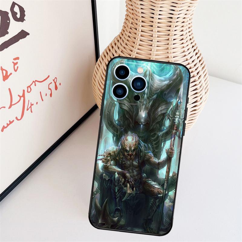 Чехол для телефона Alien Vs Predator для iPhone 17 Pro Max 16 15 11 12 13 14 Pro Max mini 15 16 Plus 16e 17 Air Cover
