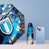 Мини 5-складной карманный зонт Lazio FC Компактный легкий Защита от УФ-лучей дождя солнца Зонт Портативный дорожный зонт