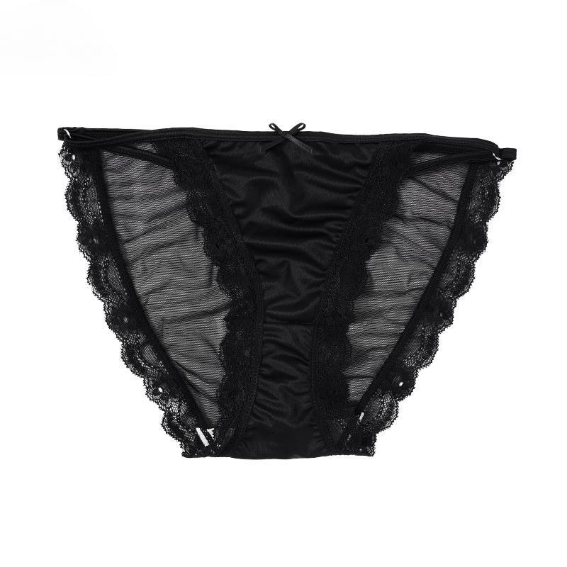 See Through Lace Panties Underwear Transparent Underwear Briefs Seamless T-back See Through Bikini Underwear