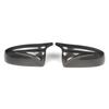 For 2007-2014 BMW X5 X6 (E70 E71 E72) Rear View Mirror Cap Cover Carbon Fiber Pattern 51167180725 51167180726