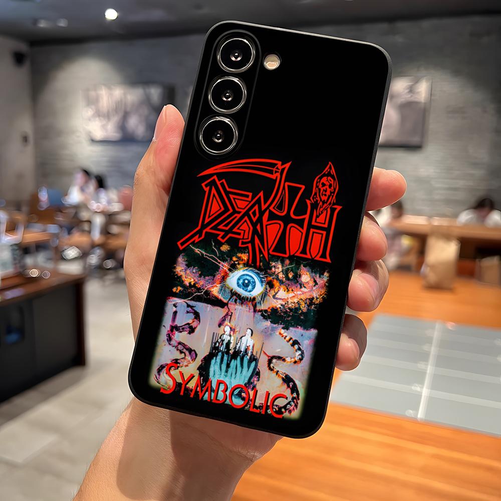 Чехол для телефона Death Metal Band Для S23 Samsung S25 S26 S24 Ultra S22 S20 Fe S21 Plus A16 A54 A34 A24 A53 A13 A14 Чехол