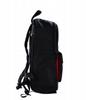 Big Star Backpack LL574082 Black Urban School Backpack with Red Accents