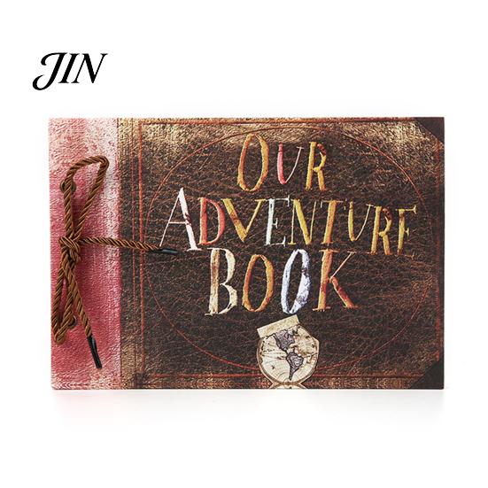 Rustic Paper Memory Album DIY Photo Album, Scrapbook Hardcover Book for Retro Loose Page Travel Journal Weddings Anniversaries Baby Family Travel, Art