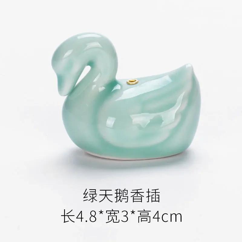 Японский стиль Подставка для благовоний Бытовая Милая Подставка для благовоний в виде животного Аромапалочка Домашнее украшение Орнаменты Благовонная горелка