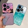 Ультратонкий силиконовый TPU чехол для телефона Tecno Spark 20 20c 20 Pro, корпус с рисунком бабочки, милого кота, мрамора, крутой узор, Coques Spark20