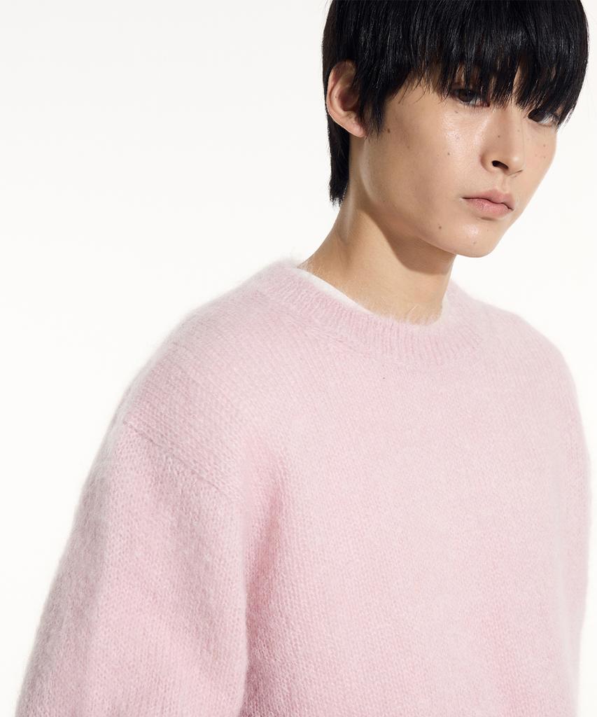 SIECLE Mohair Round Knit (Pink)