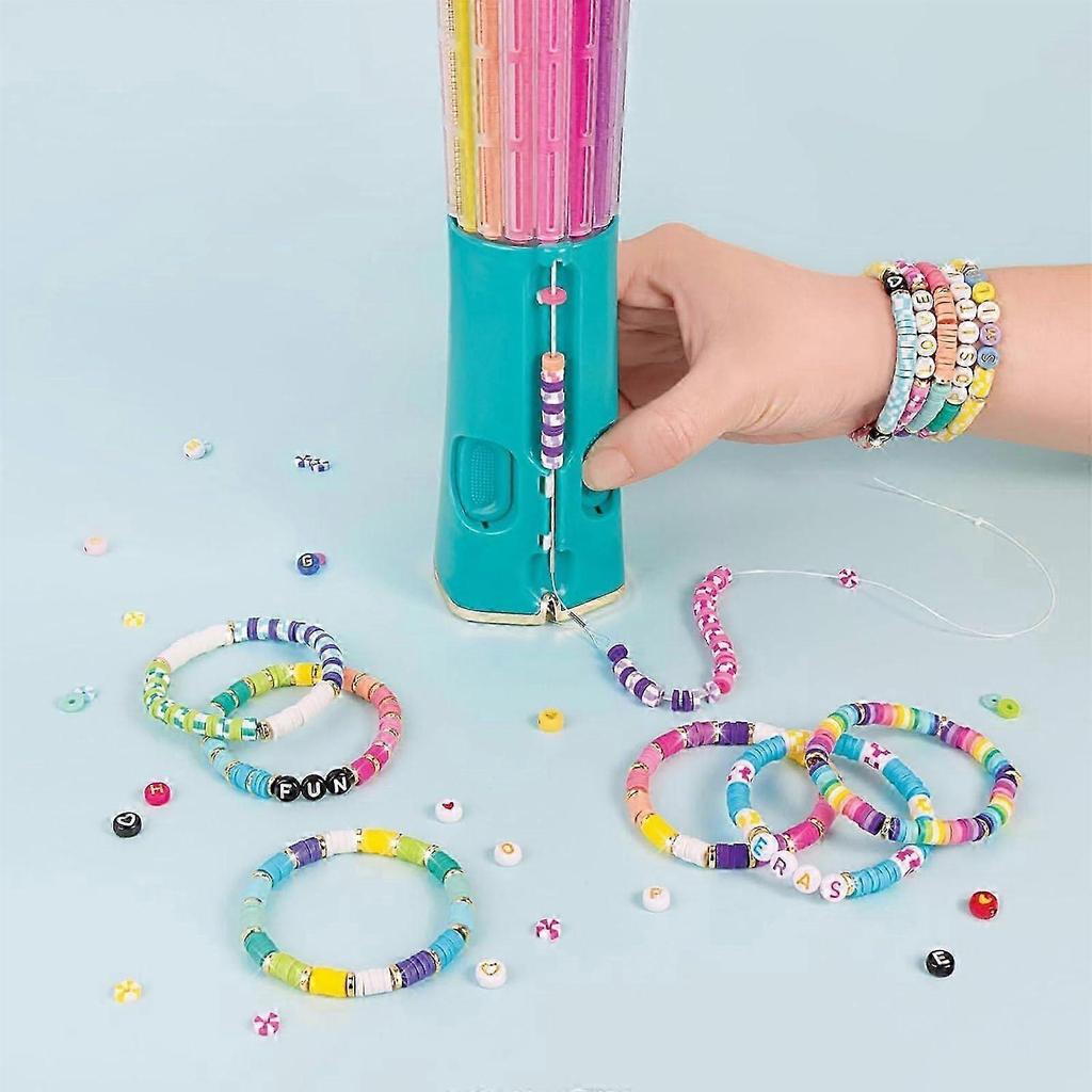 Quick Click Bracelet Maker Kit for Girls, DIY 2047Pcs Jewelry Maker Bracelet Machine for Kids & Teens