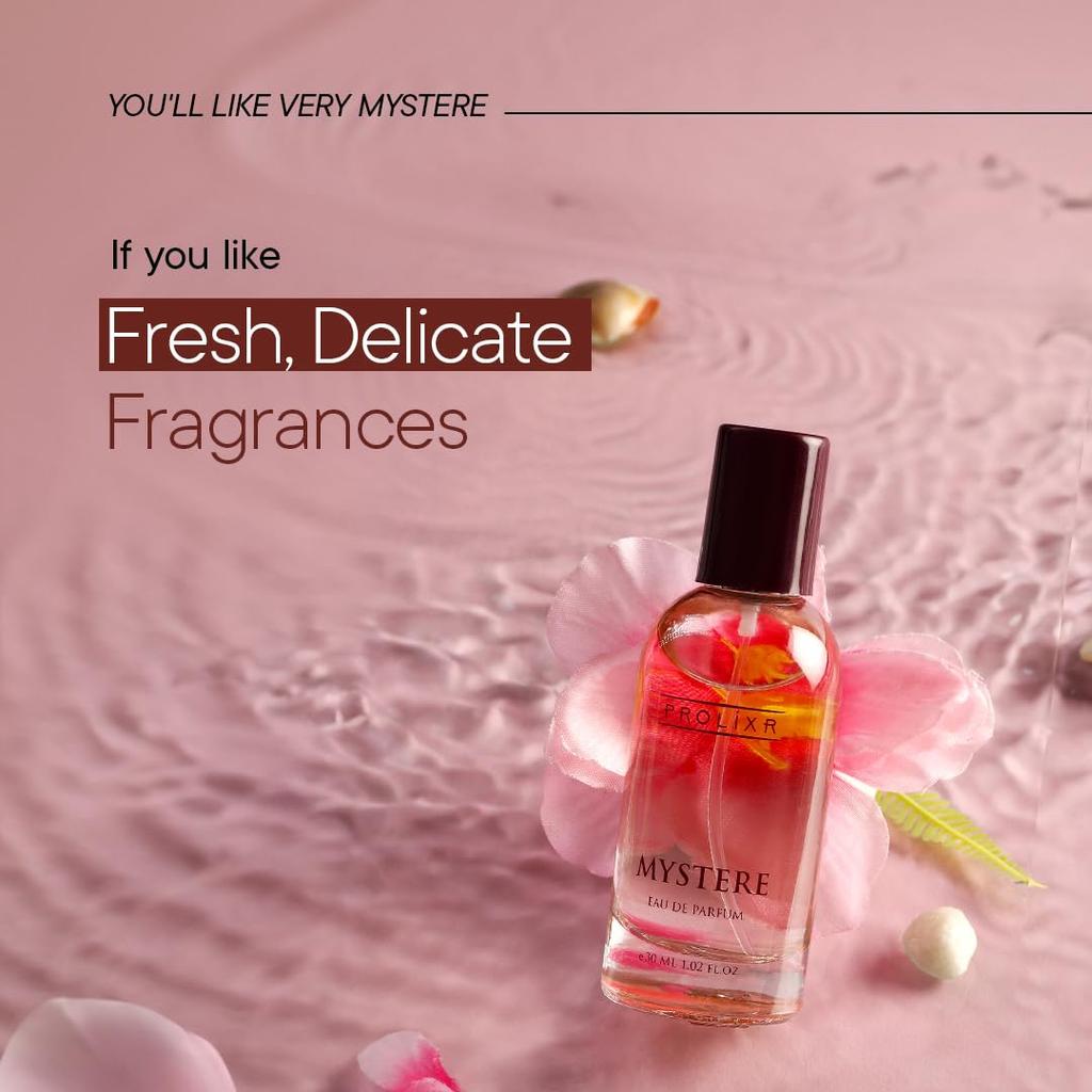 Mystere Eau De Parfum EDP Флакон 30 мл | Премиальные унисекс-стойкие роскошные духи - ноты нероли, кедра, дубового мха и иланг-иланга | Для мужчин и женщин