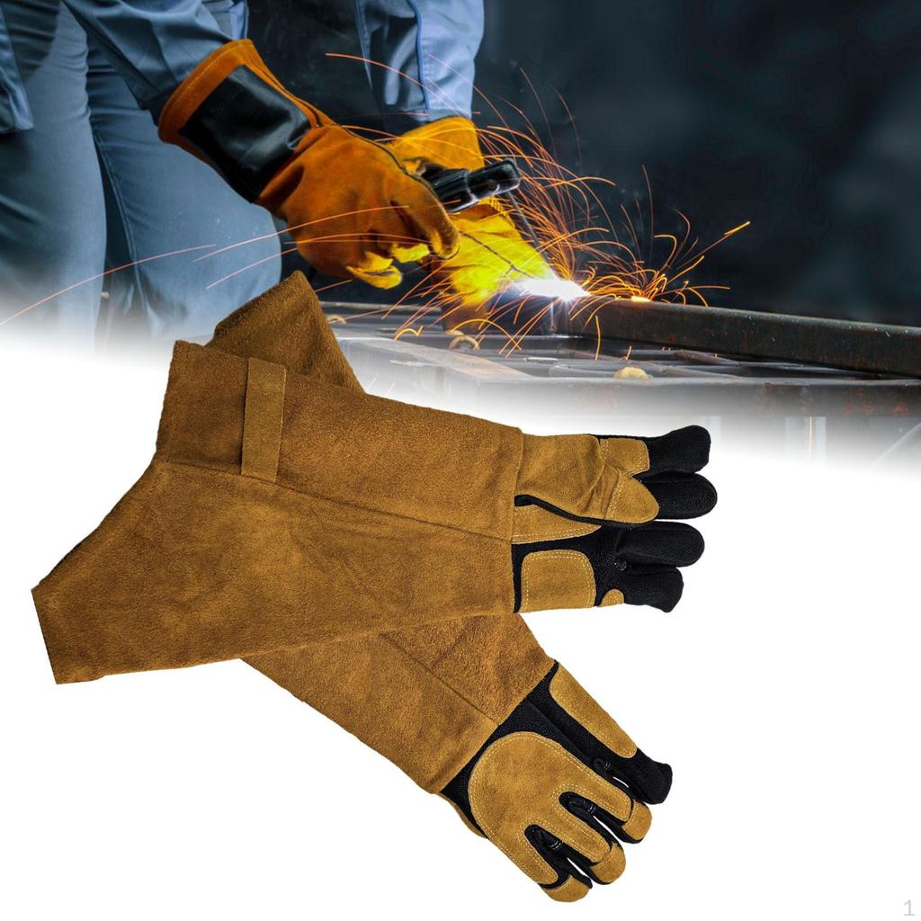 Перчатки для работы с животными Защита от укусов Утолщенные Многофункциональные Усиленная подкладка Двойная кожа для