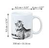 Oriental - cat mug, cheerful mug for a dog lover, personalized gift from the Art-Dog brand