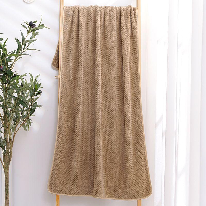 Банное полотенце Набор полотенец Абсорбент для взрослых Бытовая обертка без выпадения волос Высококачественное увеличение утолщения