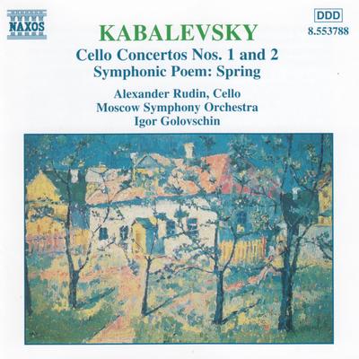 CD ДМИТРИЙ БОРИСОВИЧ КАБАЛЕВСКИЙ, ИГОРЬ - Концерты для виолончели & Весна 8553788 Naxos 1997 Европа ObiClassical Б/У