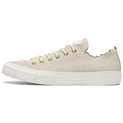 Кеды Chuck Taylor All Star с низким верхом из парусины Женские кеды Бежевый 563418C