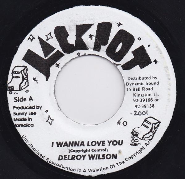 7-дюймовая пластинка DELROY WILSON I Wanna Love You NONE Jackpot 2001 Ямайка Регги Ска Даб Б/у