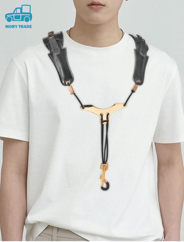 Morytrade ремень для саксофона плечевой ремень альт тенор баритон саксофон (черный)