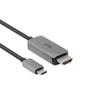 Активный кабель Club 3D USB Gen2 Type C на HDMI 2.1, Male/Male, 3 м, поддержка 4K120 Гц, 8K60 Гц, HDR10+, DSC 1.2 (САС-1587)
