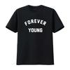Forever Young Футболка в стиле Классический Рок Ретро 70-е Культура Боб Дилан The Band Песни Жизнь Молодость Дети Америка винтаж Стирка