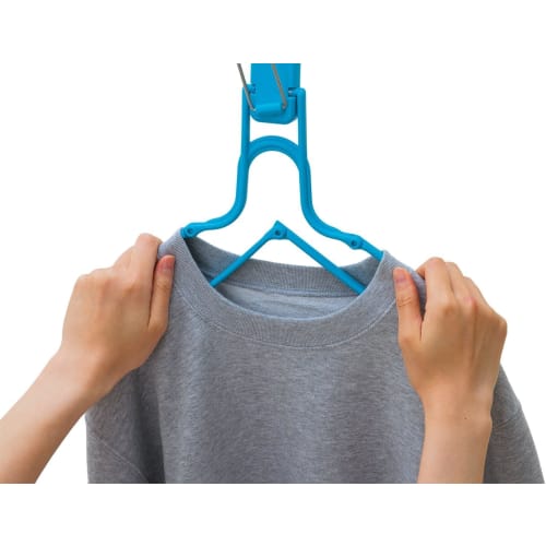 LEC New Features: Foldable 8-Hanger Slide (Laundry Hanger)