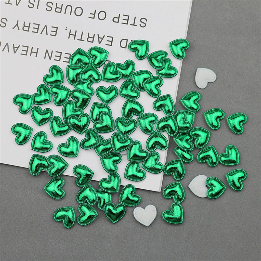 100 шт. 1,7*1,6 см сердечки из искусственной кожи с подкладкой аппликации для одежды шляпы шпильки украшения аксессуары DIY ремесло смущение