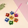 Colorful Diy Sequins Windmill Wind Spinner Home Garden Yard Decoration Kids Toy