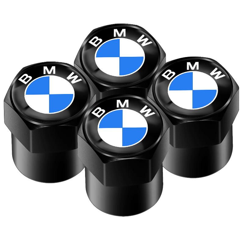For BMW M X1 X3 Q8868 4pcs Car Wheel Tire Valves Tyre Air Caps Case For BMW M Power Performance F10 F31 E36 E39 E87 E90 X5 Car interior stickers