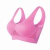 Plus Size  Women Yoga Sport Bra Breathable Fitness Running Active Vest Padded Crop Tops Underwear Gym Yoga Top Bras