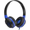 Audio Technica Ath S100is Bbl Portable On Ear headphOnes For Wired smartphOnes Street mOnitoring Black Blue Black Blue With Mic Remote