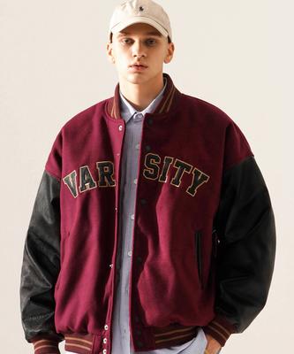 Куртка-бомбер Twn Varsity Crew Бордовый Stot3400