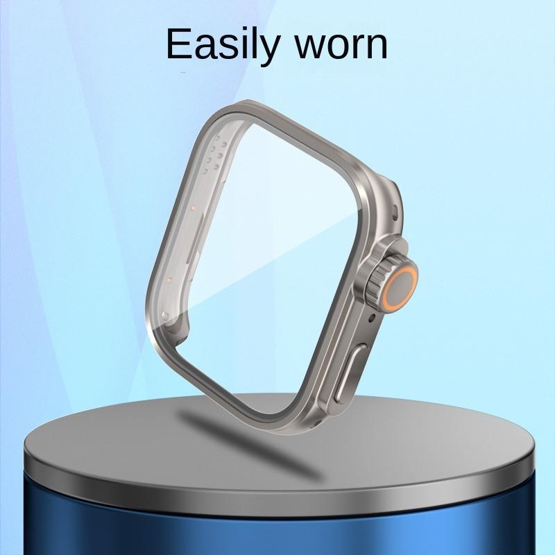 Полный защитный чехол для Huawei Watch Fit 3, чехол с защитной пленкой для экрана для Huawei Fit3, ПК-оболочка+закаленное стекло, Превратить в Ultra