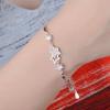 Charms   Copper Bracelets Crystal Star for Women Valentine's Days Cubic Zircon Wedding party gift Jewelry