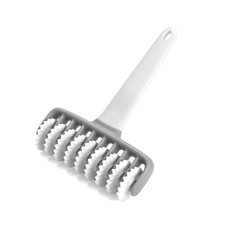 Turning Smooth Baking Tool Cookie Cake Net Dough Roller Cutter Pizza Dough Roller Cutter For Restaurant