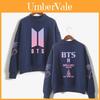 Bts Kpop Свитер In Bloom Унисекс Худи Jung Kook Bangtan Boys Стильный Удобный Смесь хлопка