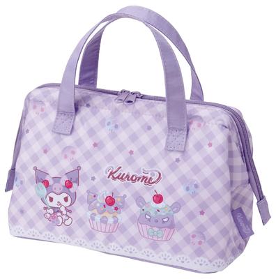 Ланч-застежка, необычная сумка, изолированная, застежка, женская, Sanrio, Kuromi, закуски, сладости, для девочек, KGA1-A
