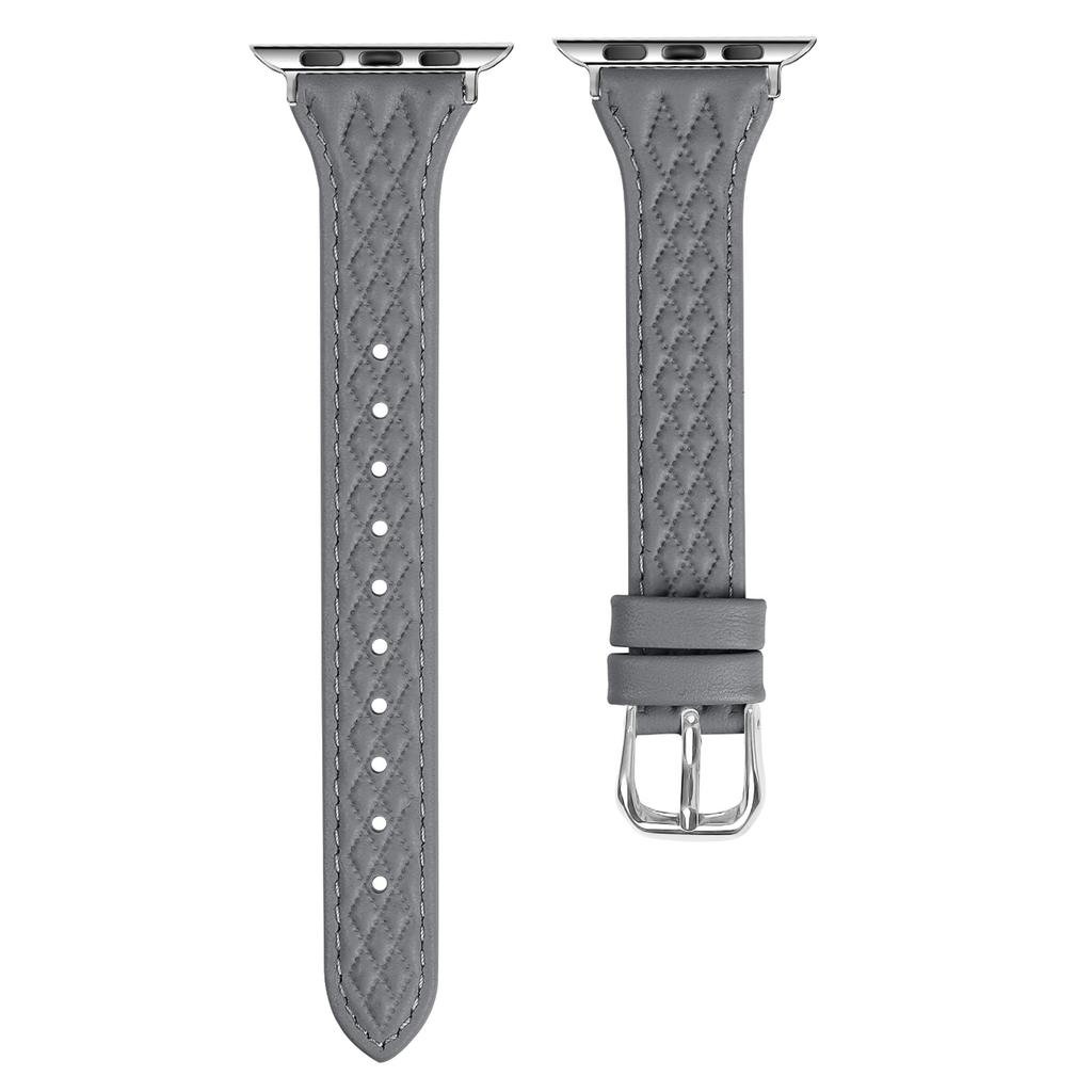 For Apple Watch Series 10 42mm/9 8 7 41mm/SE (2023) SE (2022) SE 6 5 4 40mm/3 2 1 38mm Watch Band Top-Layer Cow Leather Strap