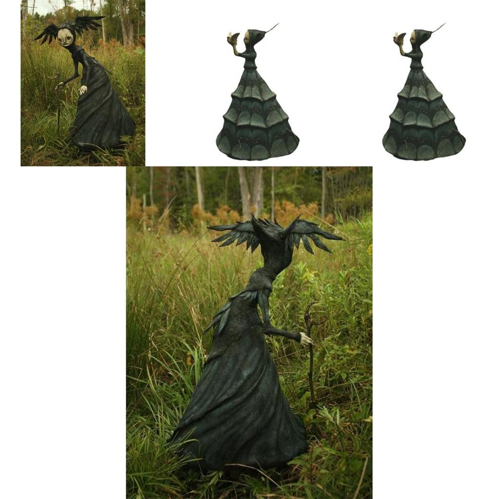 Enchanting Resin Witch Garden Figurine For Halloween Home Decor And Gift Giving