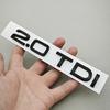 3D ABS Car Logo 1.9 2.0 2.8 3.0 4.2 TDI 3.6 Sticker Trunk Emblem Rear Badge For 6nlbr A3 A4 A5 A6 A7 A8 Q3 Q5 Q7 Q8 Accessroies nlbr6