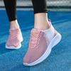 2023 New Sports Single Shoes Flying Mesh Surface Breathable Casual Shoes Light White Shoes Running Shoes Simple Women's Shoes