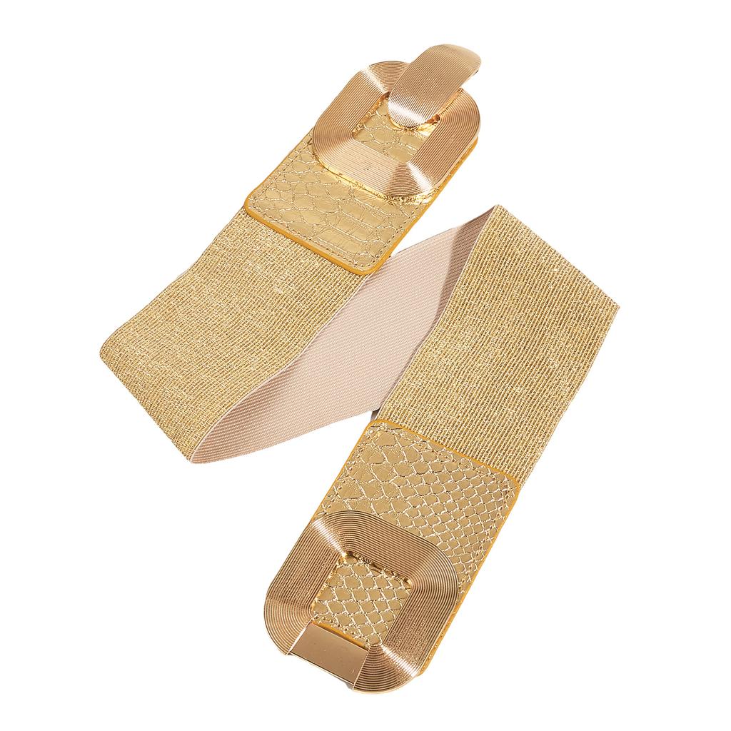 Simple Elastic Wide Belt For Women Dress Comfortable And Stretchy Corset Belt Waiststrap For Evening Party Formal Event