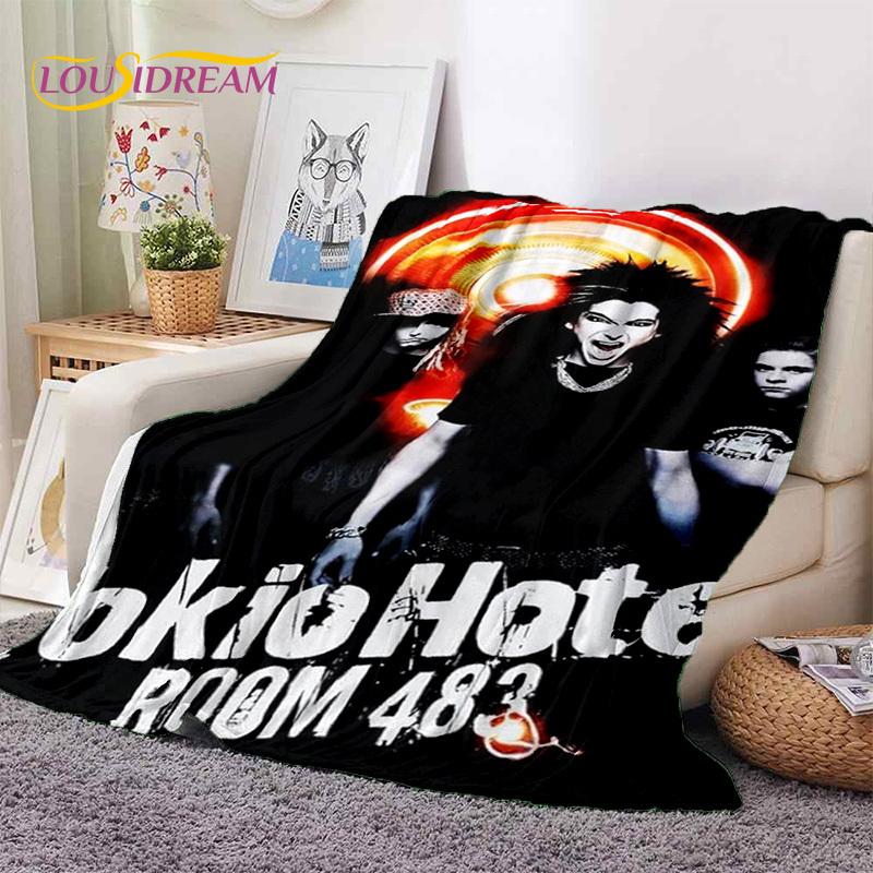 3D Покрывало Tokio Hotel Билл Каулитц, Мягкое Фланелевое Одеяло, Плед, Удобное Одеяло для Пикника, Кровати, Дивана, Дома, Спальни