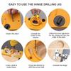 Drilling Boring Guide Cup Style Hinge Jig Durable Hinge Hole Tool Kit  Woodworking