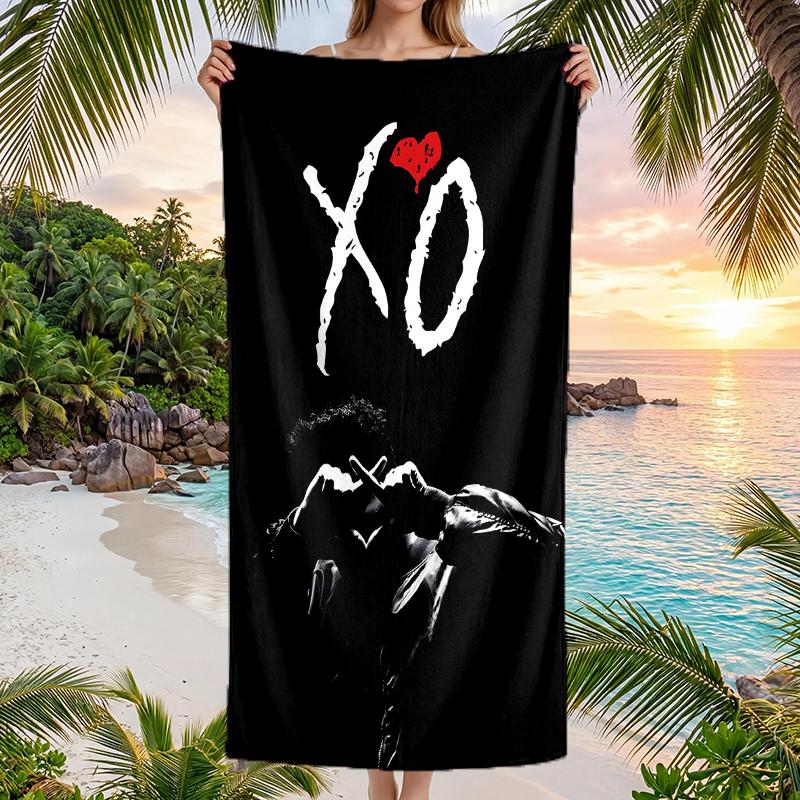 Weeknd Fashion Beach Towel: Ideal for Summer Adventures Soft, absorbent and quick drying suitable for swimming and bathing