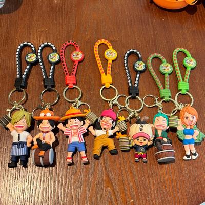 Брелок One Piece Луффи, Милый брелок-фигурка, Подвеска для сумки